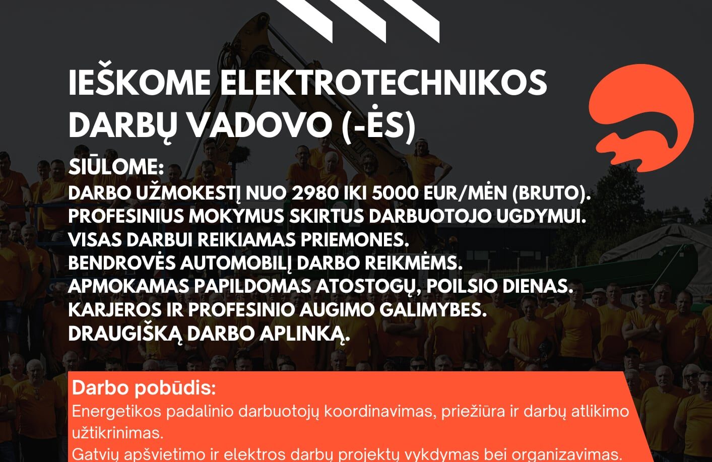 Reikalingas elektrotechnikos darbų vadovas