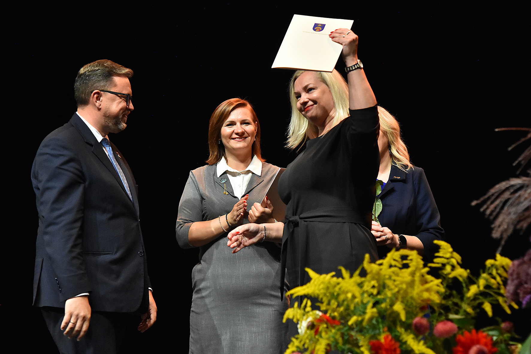 Pagerbė socialinius darbuotojus