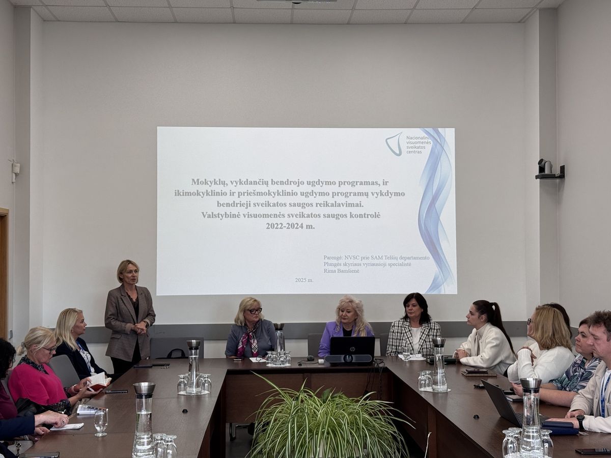 Pristatyti Plungės sveikatos kontrolės rezultatai