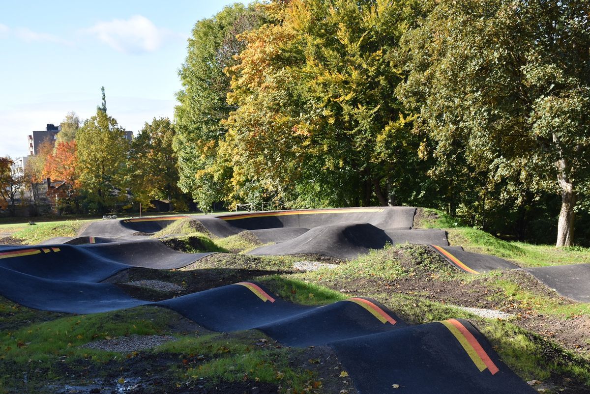 Baigtos velotrasos statybos