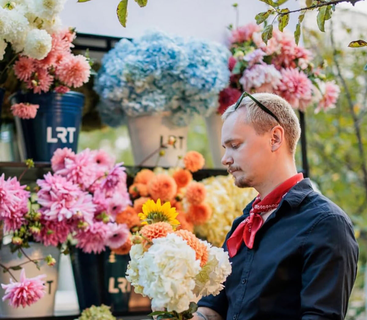 Kai dir­bi mėgs­ta­mą dar­bą, die­nos pra­žys­ta gė­lė­mis