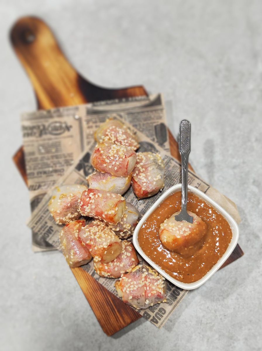 Keptos krabų lazdelės