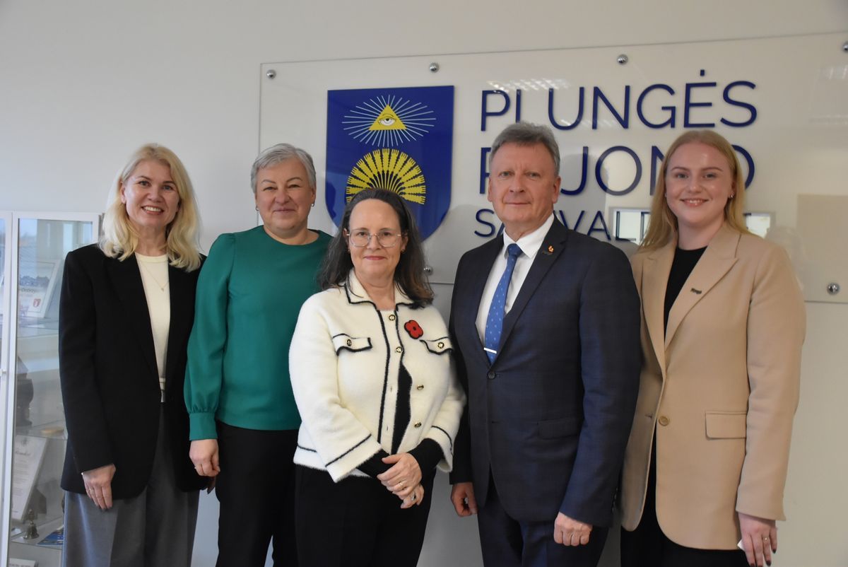 Plungės savivaldybėje lankėsi Kanados ambasadorė