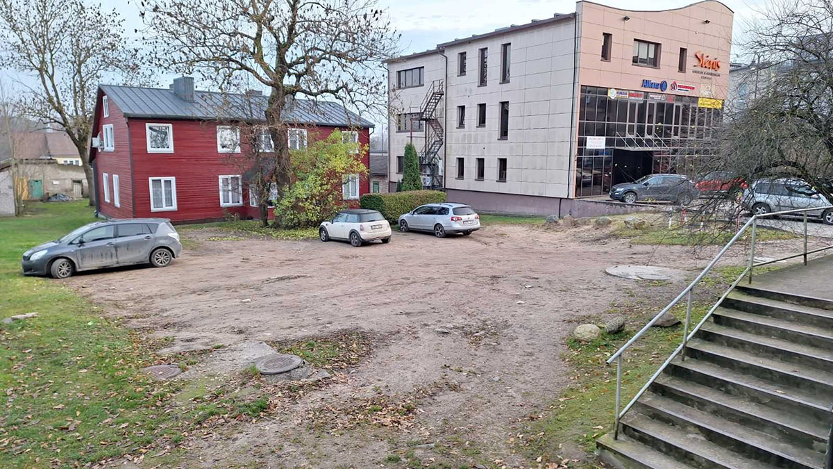 Dėl ženk­lo pa­sta­ty­mo rei­kia at­lik­ti na­mų dar­bus