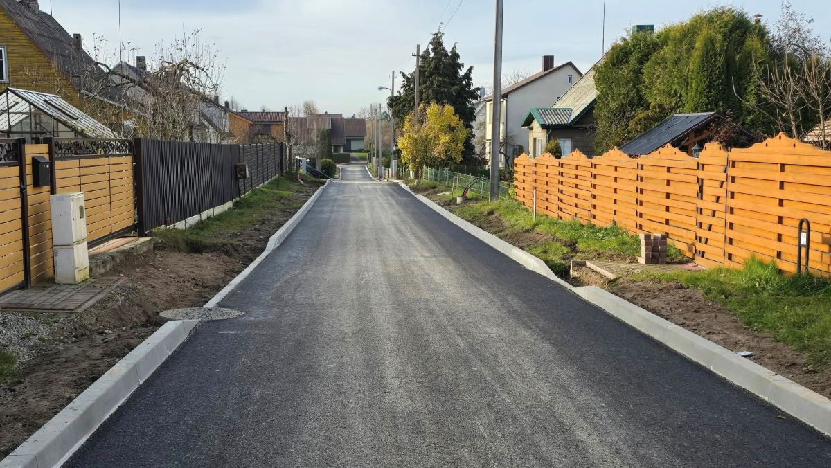 Darbai Kepyklos ir Pievų gatvėse baigti