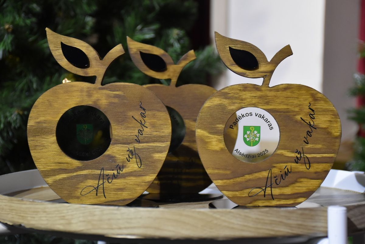 Alsėdžiai tarė „Ačiū už vakar“