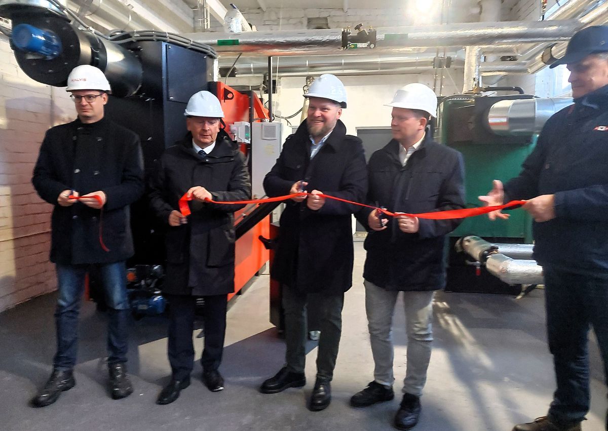 Šateikių katilinėje – moderniausios technologijos