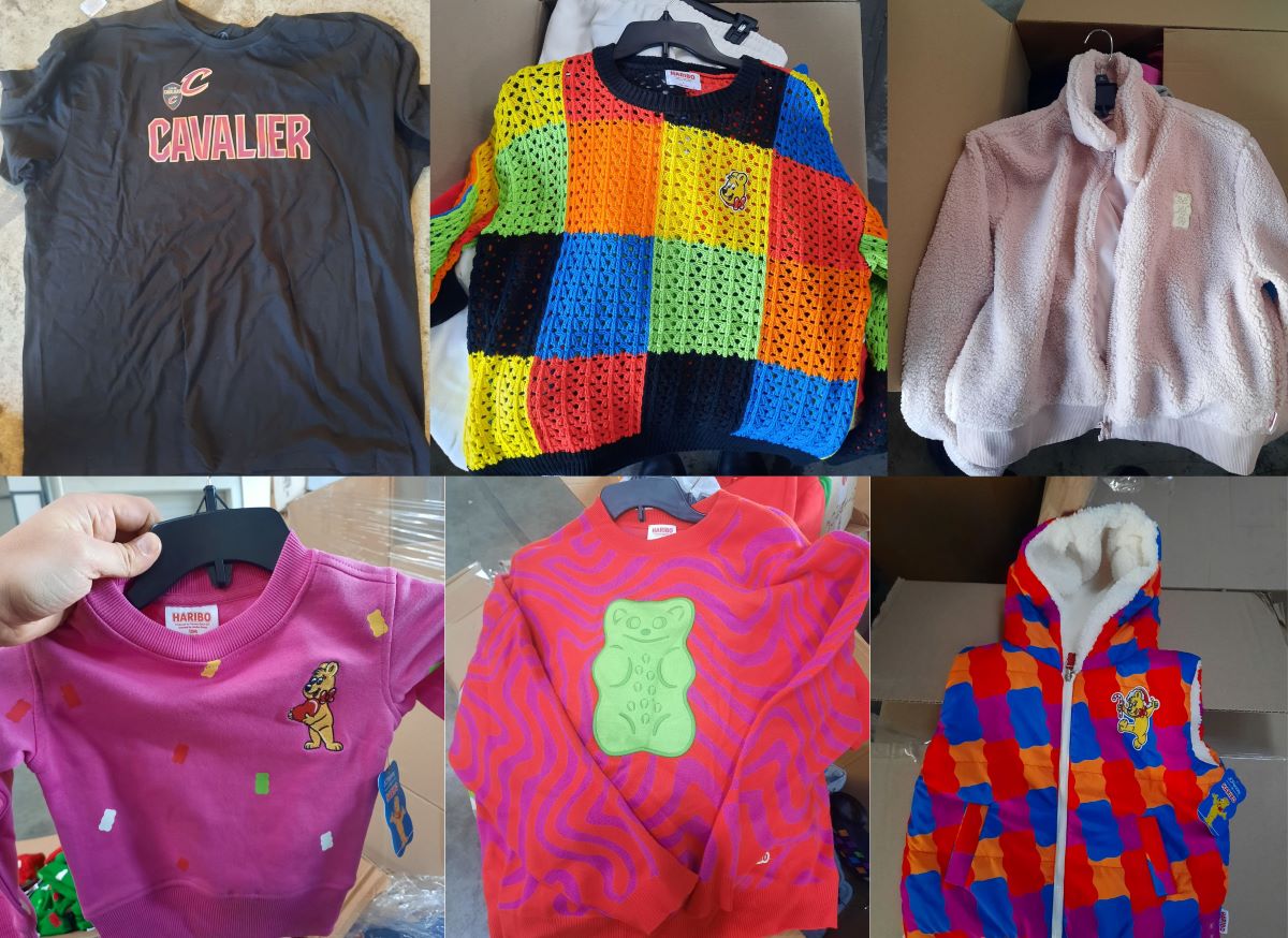 Krovinyje tarp dėvėtų rūbų – ir naujų drabužių klastotės