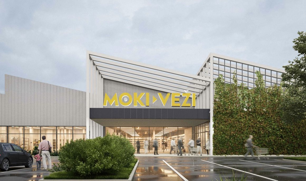 Priešais žirgyną projektuojamas prekybos centras