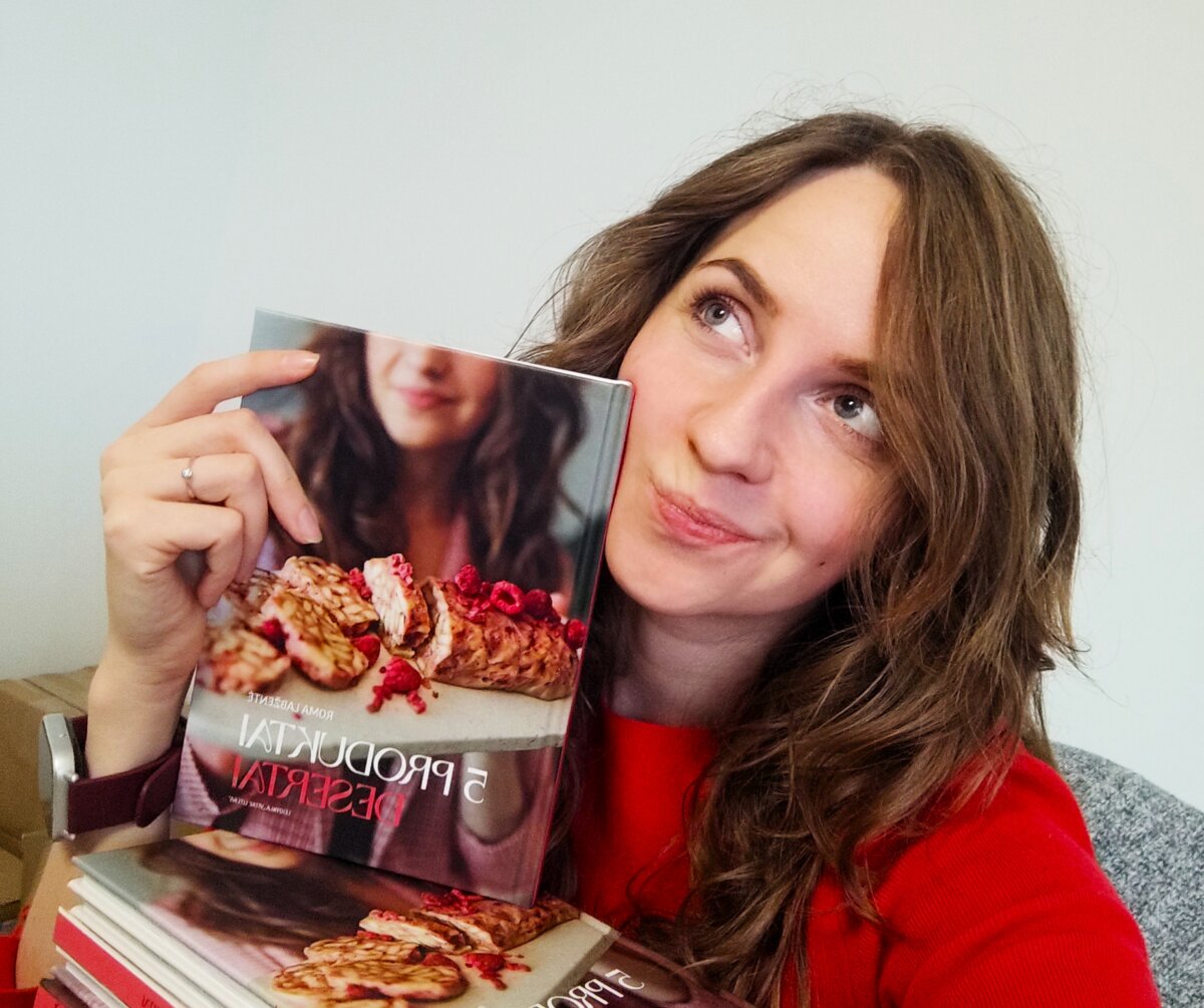 Plungiškė pristatė antrąją – desertų – knygą