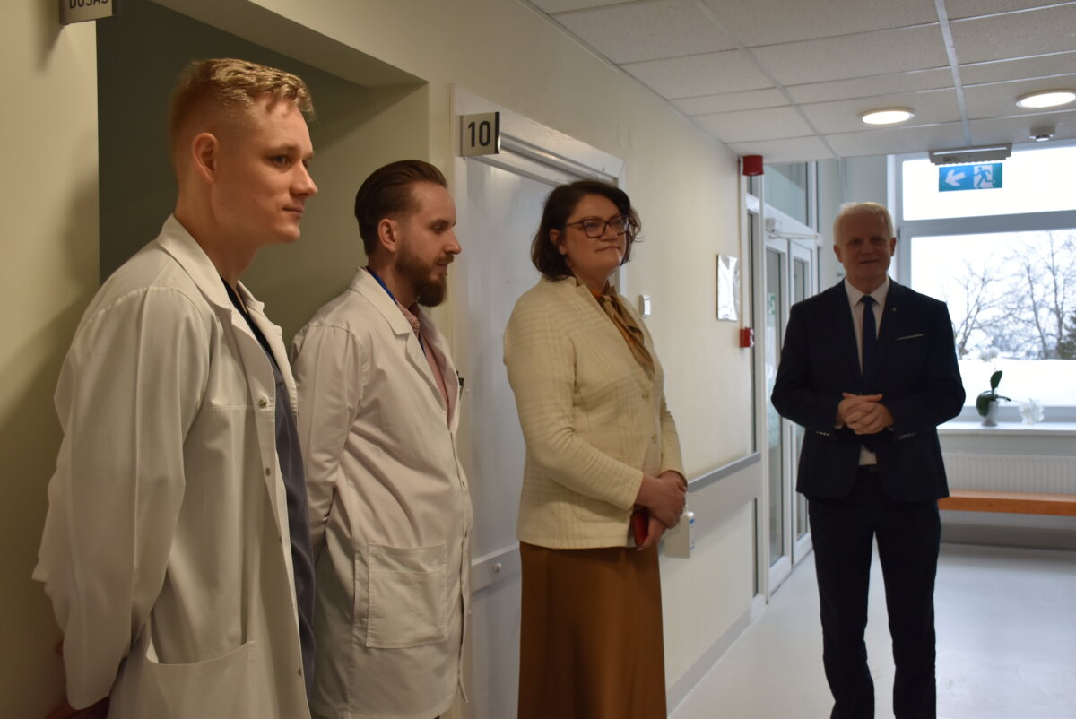 Plungės ligoninėje lankėsi sveikatos apsaugos ministrė