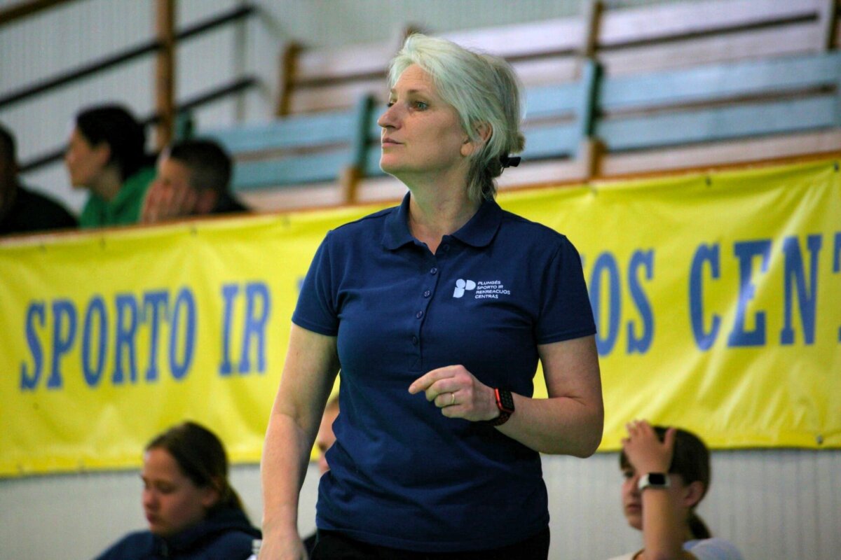 Interviu su mergaičių krepšinio trenere Edita Lapiene