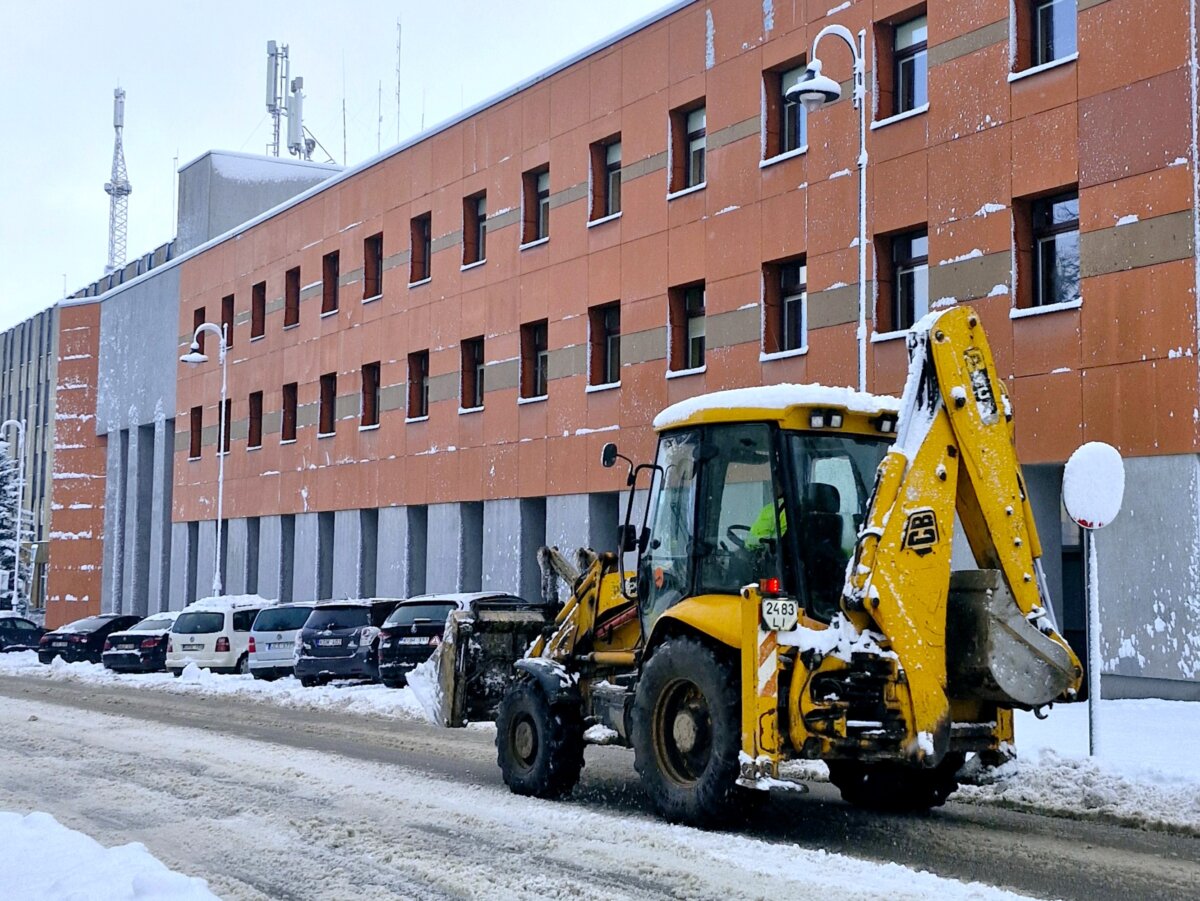 Seniūnija praneša: technika dirba nuolat, tačiau situacija keičiasi greitai