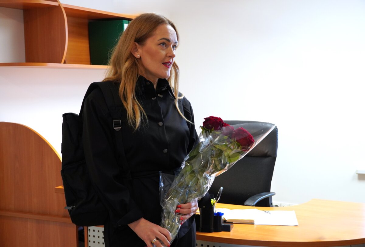 Pasveikino atvykusią į baltąjį pragarą