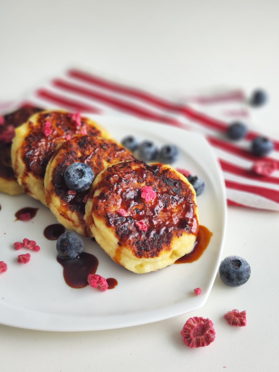 Kepti kreminiai varškėčiai