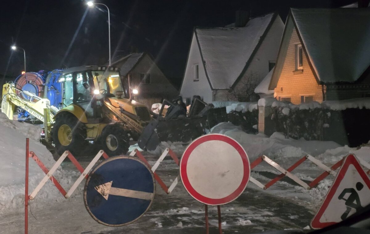 Plungėje įvyko dar viena vandentiekio avarija