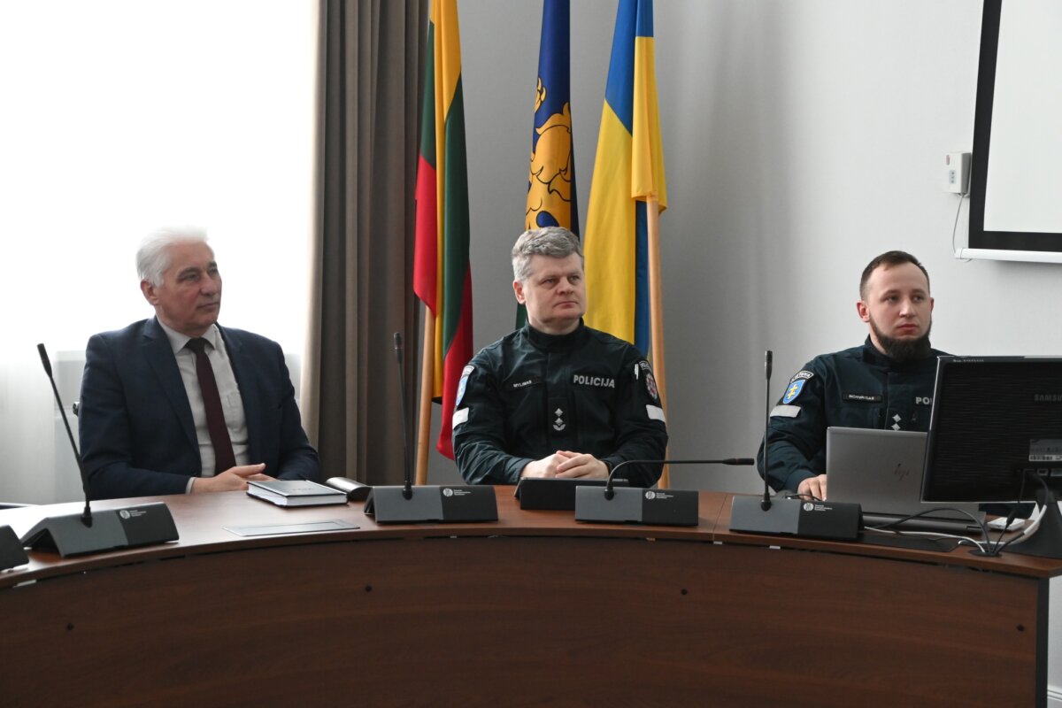 Pristatyti praėjusių metų Rietavo policijos veiklos rezultatai