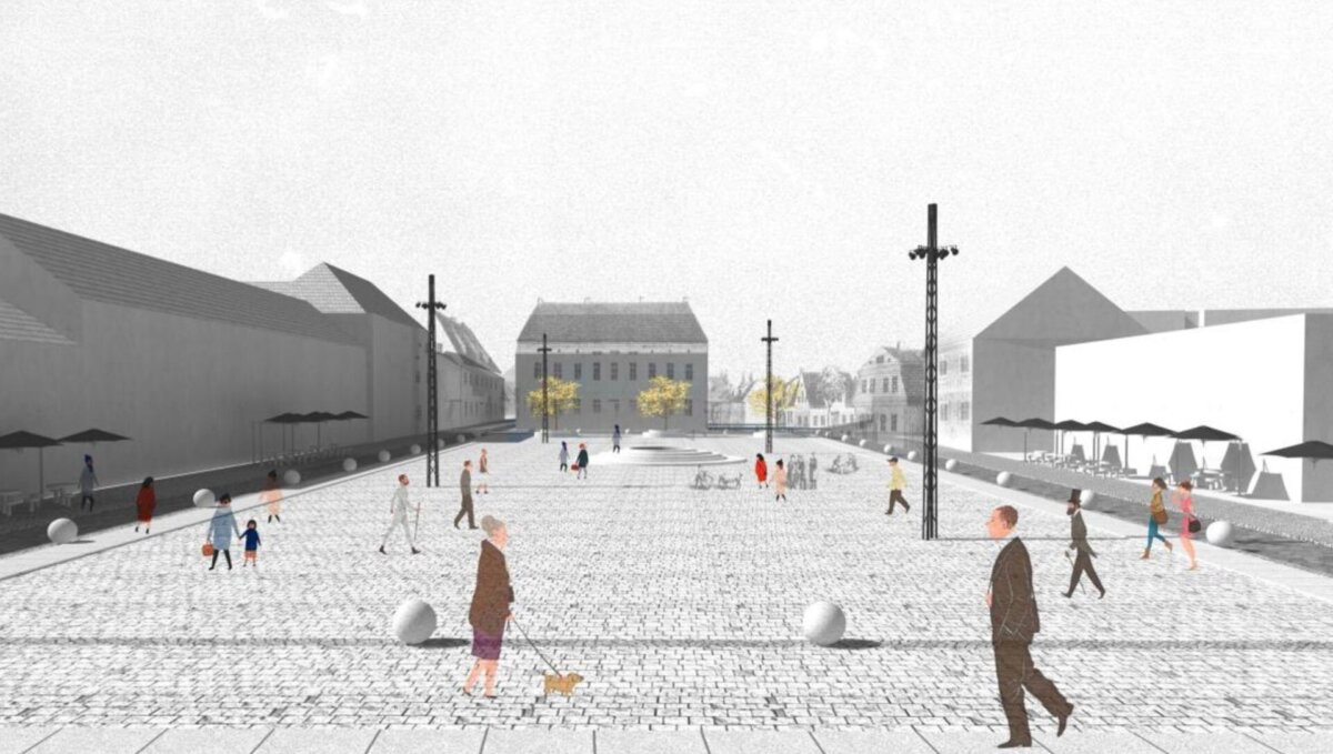 Senojo turgaus aikštės rekonstrukcija užsiims plungiškiai