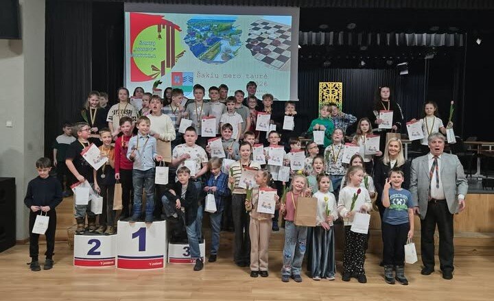 Vaikų šaškių varžybos