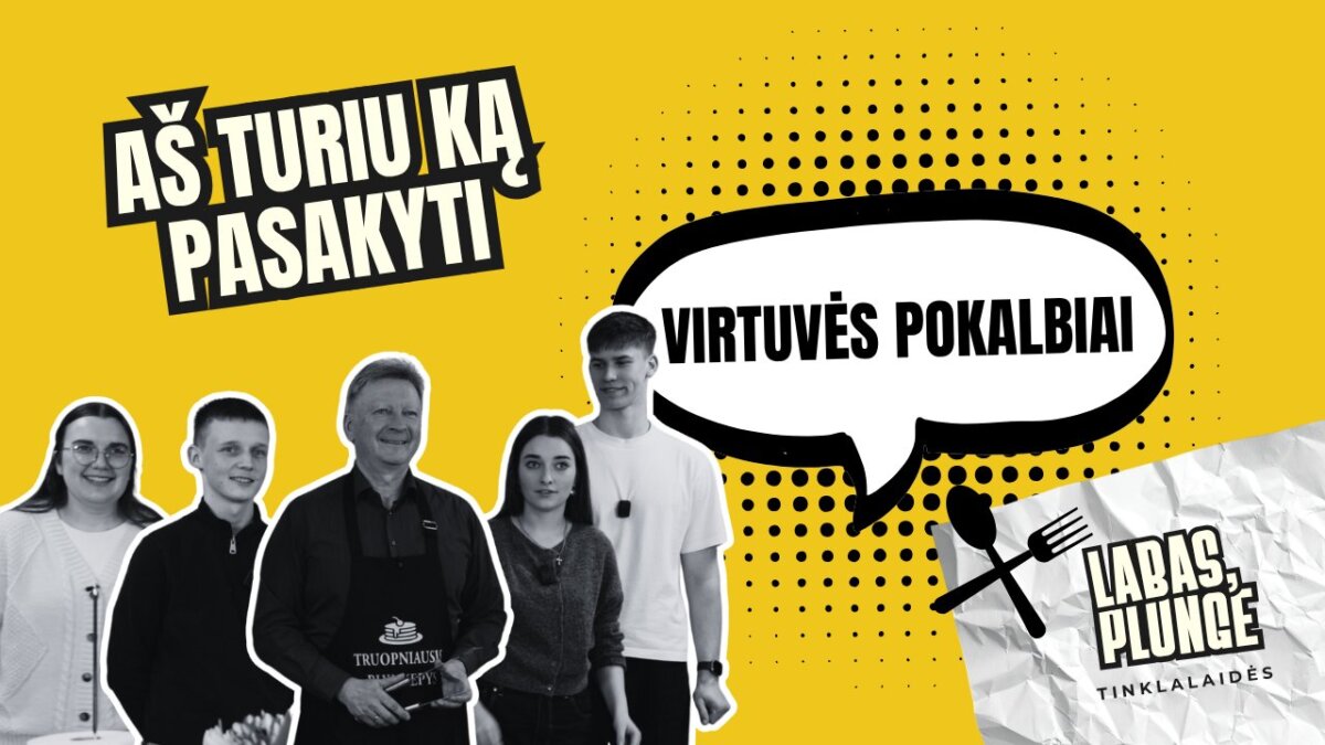 Virtuvės pokalbiai kviečia į Plungės atvirą jaunimo centrą