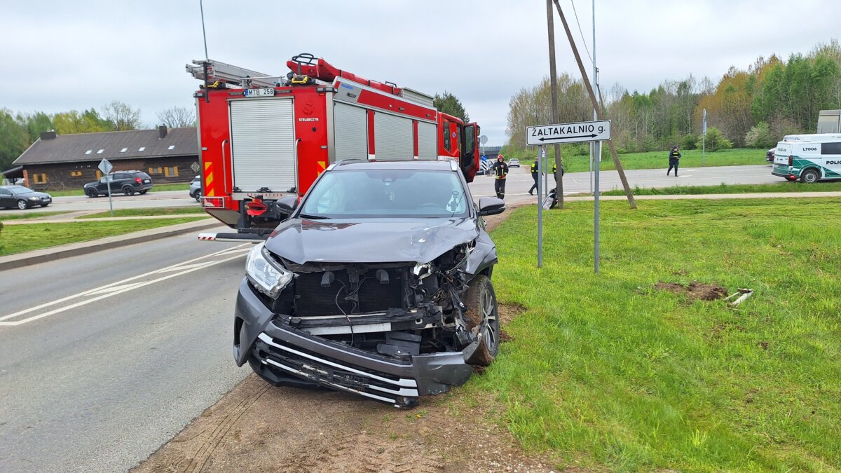 Dar viena avarija „karštojoje“ sankryžoje